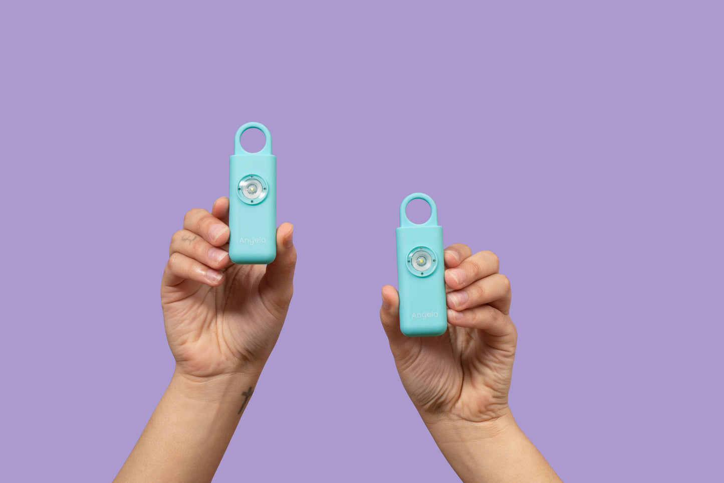 Angela's Personal Safety Alarm (Frosted Blue)