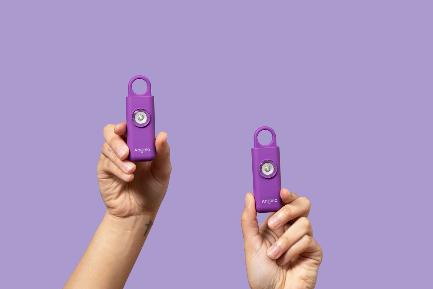 Angela's Personal Safety Alarm (Purple)